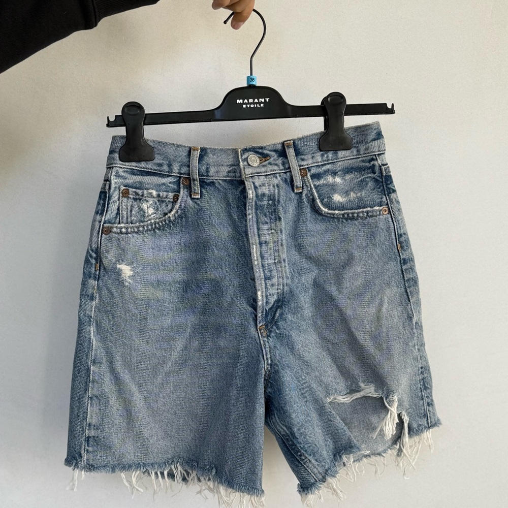 AGOLDE Jean Loose Denim Shorts SIZE 25